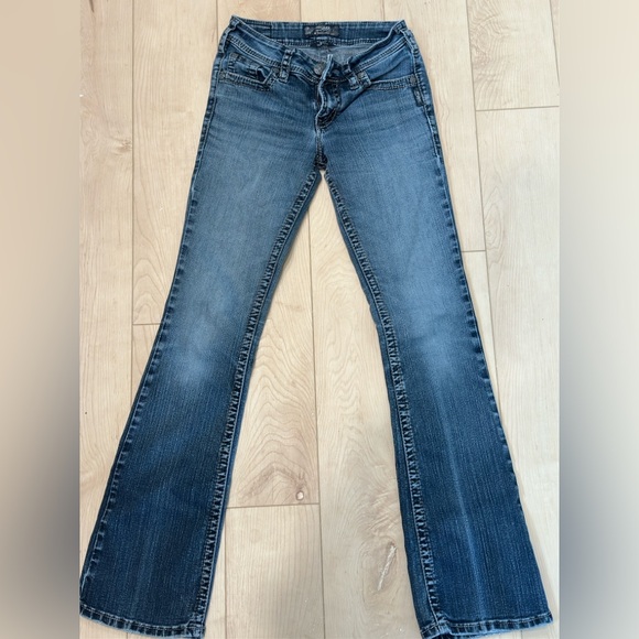 Silver Bootcut Jeans - Picture 2 of 4